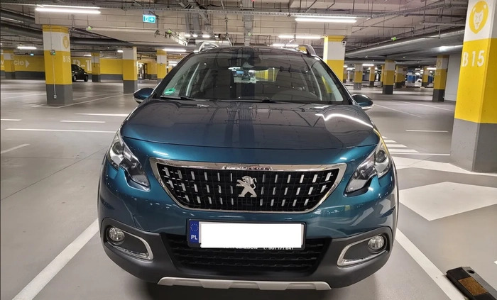 Peugeot 2008 cena 49500 przebieg: 236000, rok produkcji 2016 z Poznań małe 277